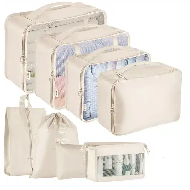 Fathre's Day : Gifts - Travel Cubes Set Foldable Suitcase