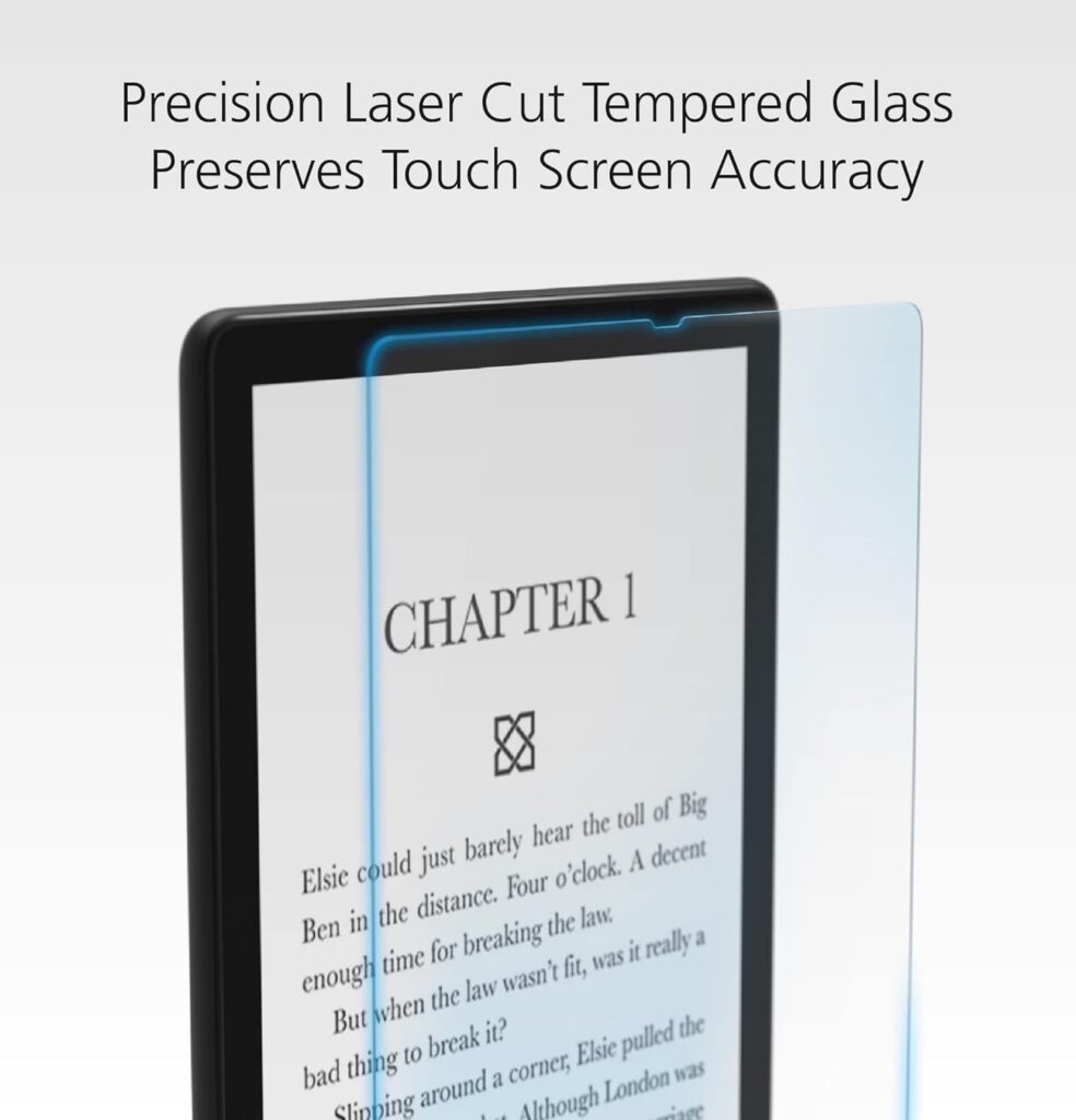 Made for Amazon Glass Screen Protector for Kindle Paperwhite (2021 Release)