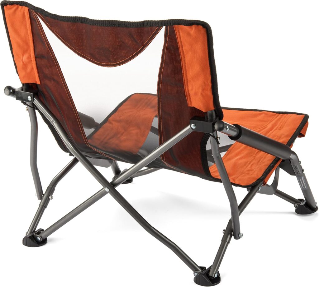 Cascade Mountain Tech Folding Camp Chair for Camping, Beach, Picnic, Barbqeues, Sporting Events with Carry Bag