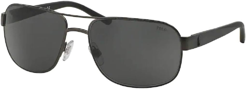 Polo Ralph Lauren Mens Square Sunglasses Bundle With Designer Iwear Eyewear Kit