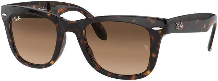 Ray-Ban RB4105 Folding Wayfarer Square Sunglasses