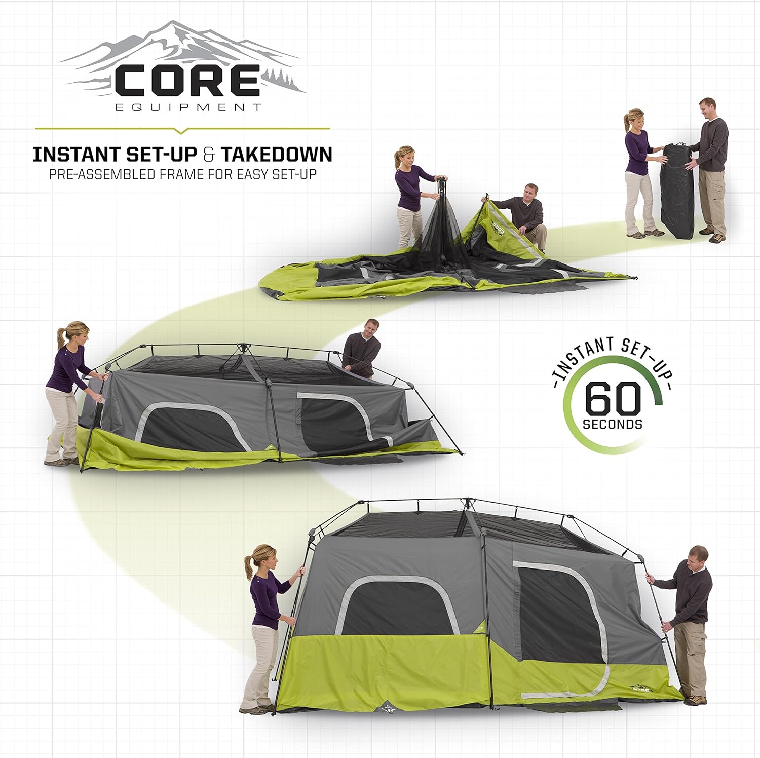 Read more about the article Core 9 Person Instant Cabin Tent Review