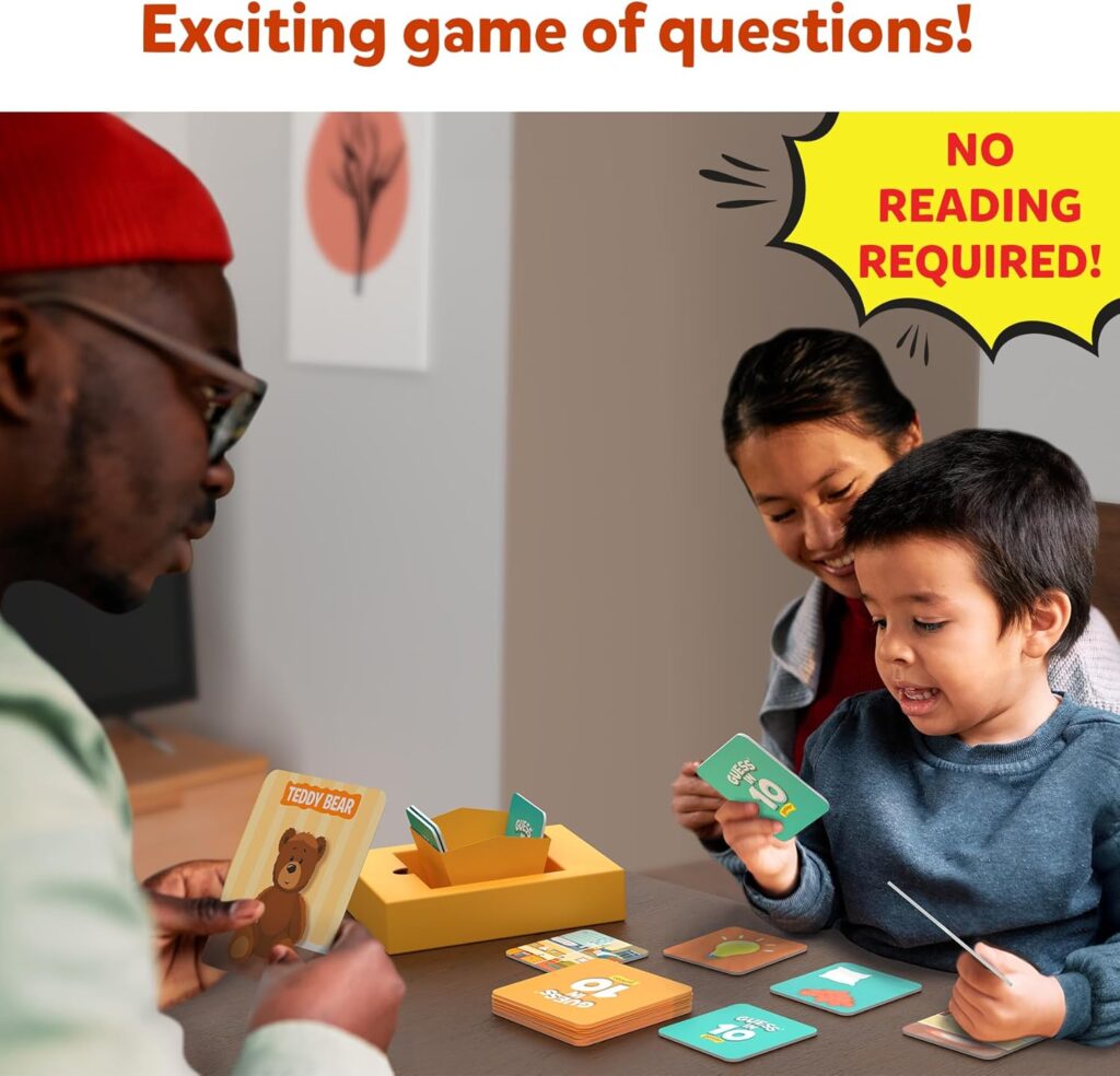 Skillmatics Card Game - Guess in 10 Animal Planet, Perfect for Boys, Girls, Kids, and Families Who Love Toys, Board Games, Gifts for Ages 6, 7, 8, 9