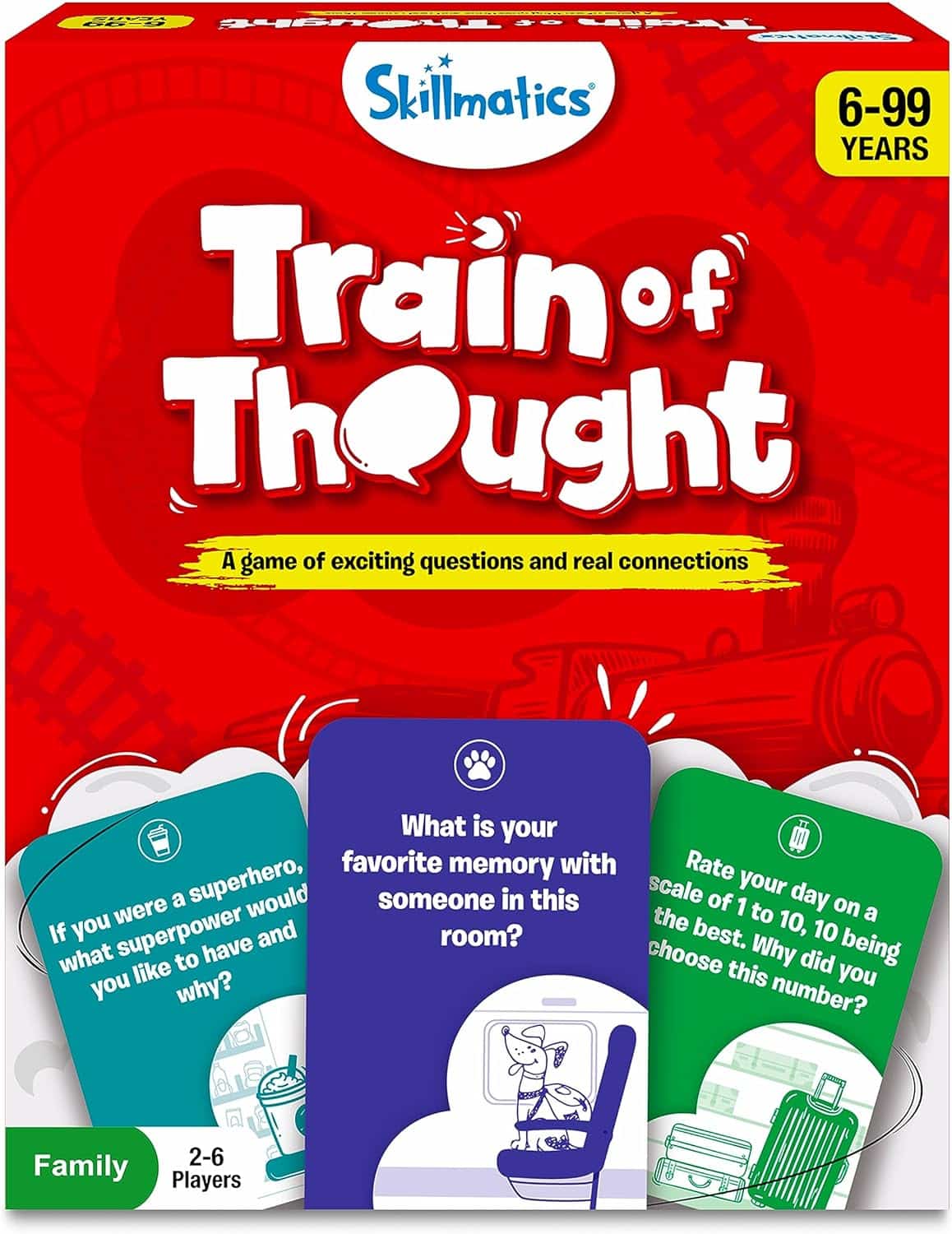 Read more about the article Skillmatics Card Game – Train of Thought Review