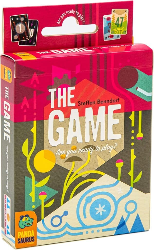 The Game Card Game - A Highly-Addictive Challenge of Teamwork and Strategy, Fun Family Game for Kids and Adults, Ages 8+, 1-5 Players, 20 Minute Playtime, Made by Pandasaurus Games