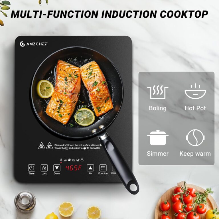 Read more about the article AMZCHEF Portable Induction Cooktop Review