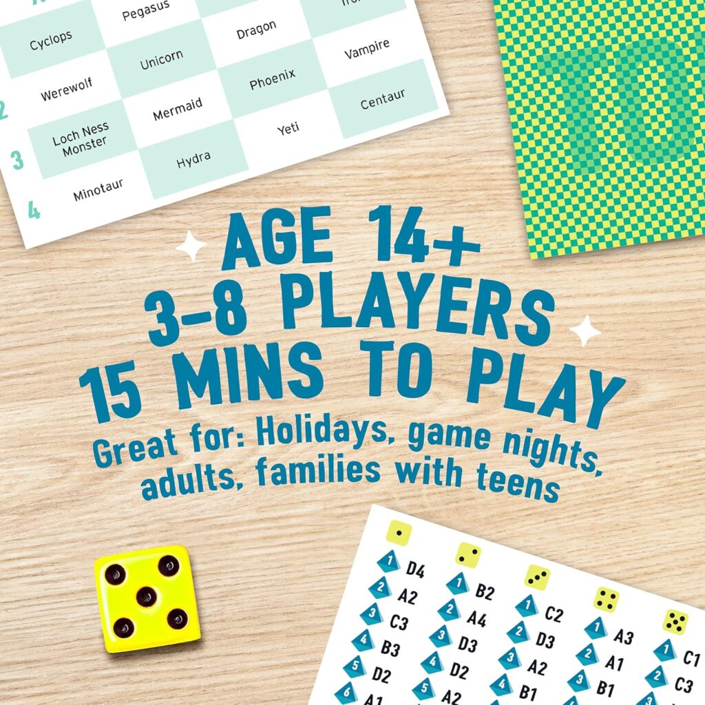 Big Potato The Chameleon, Award-Winning Board Game for Families  Friends | Includes 80 Extra Secret Words