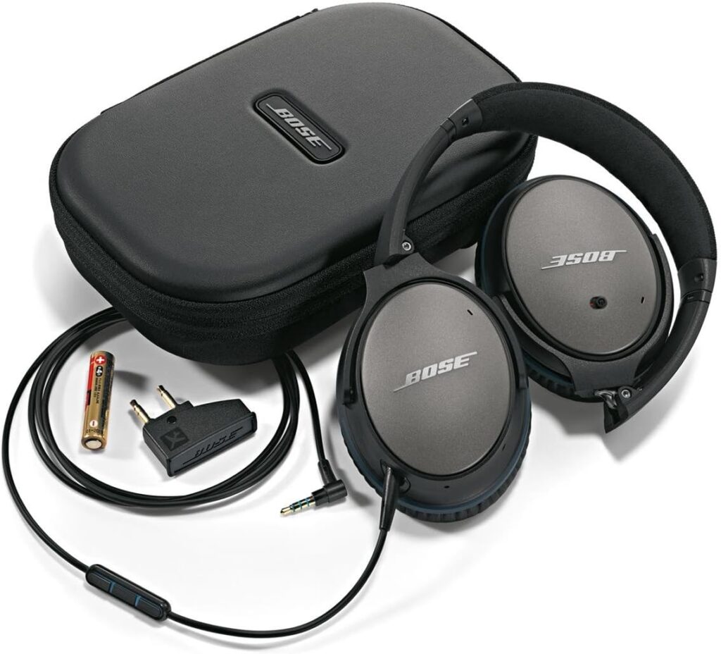 Bose QuietComfort 25 Acoustic Noise Cancelling Headphones (Samsung and Android, Black)