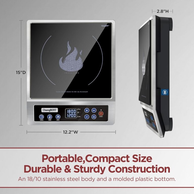 Read more about the article ChangBERT Portable Induction Cooktop Review