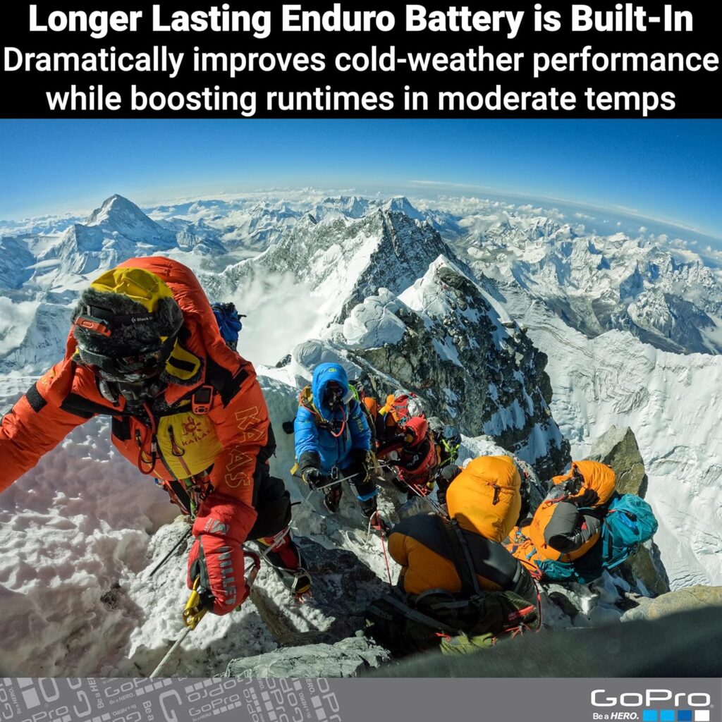 GoPro HERO11 Black – E-Commerce Packaging - Waterproof Action Camera with 5.3K60 Ultra HD Video, 27MP Photos, 1/1.9 Image Sensor, Live Streaming, Webcam, Stabilization