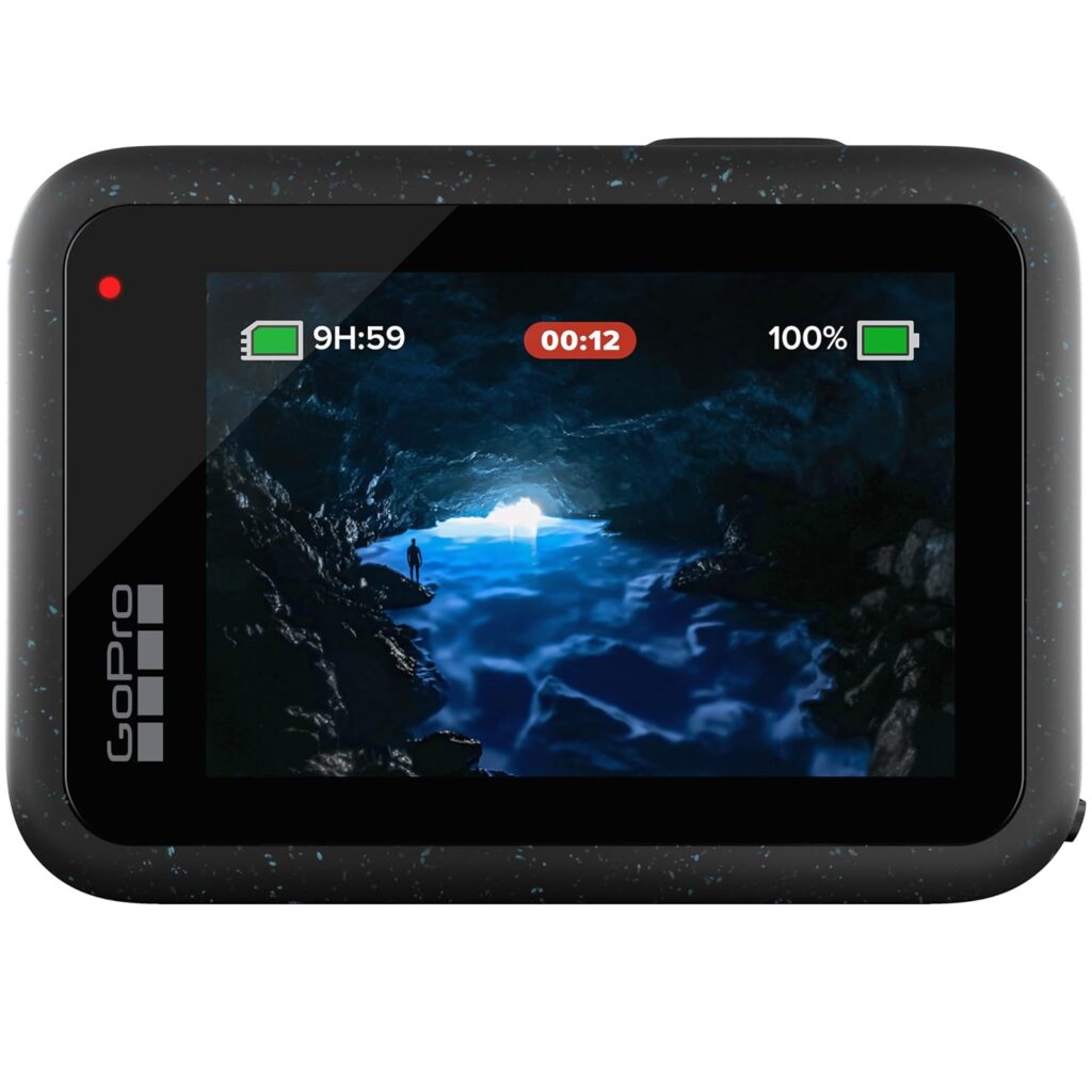 GoPro Hero12 Black E-Commerce Package - Waterproof Action Camera with 5.3K60 Ultra HD Video, 27MP Photos, HDR, 1/1.9 Image Sensor, Live Streaming, Webcam, Stabilization