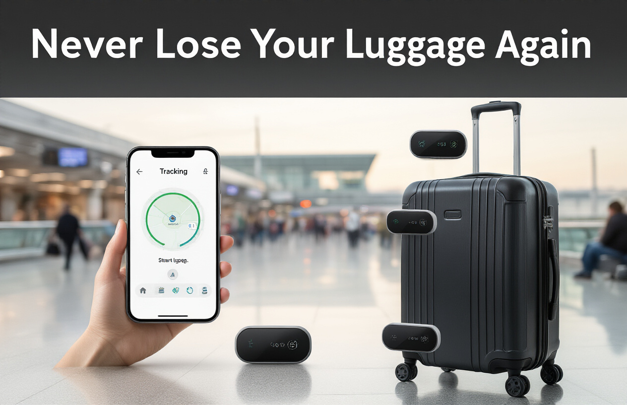Never Lose Your Luggage Again: The Top Smart Luggage Trackers Reviewed