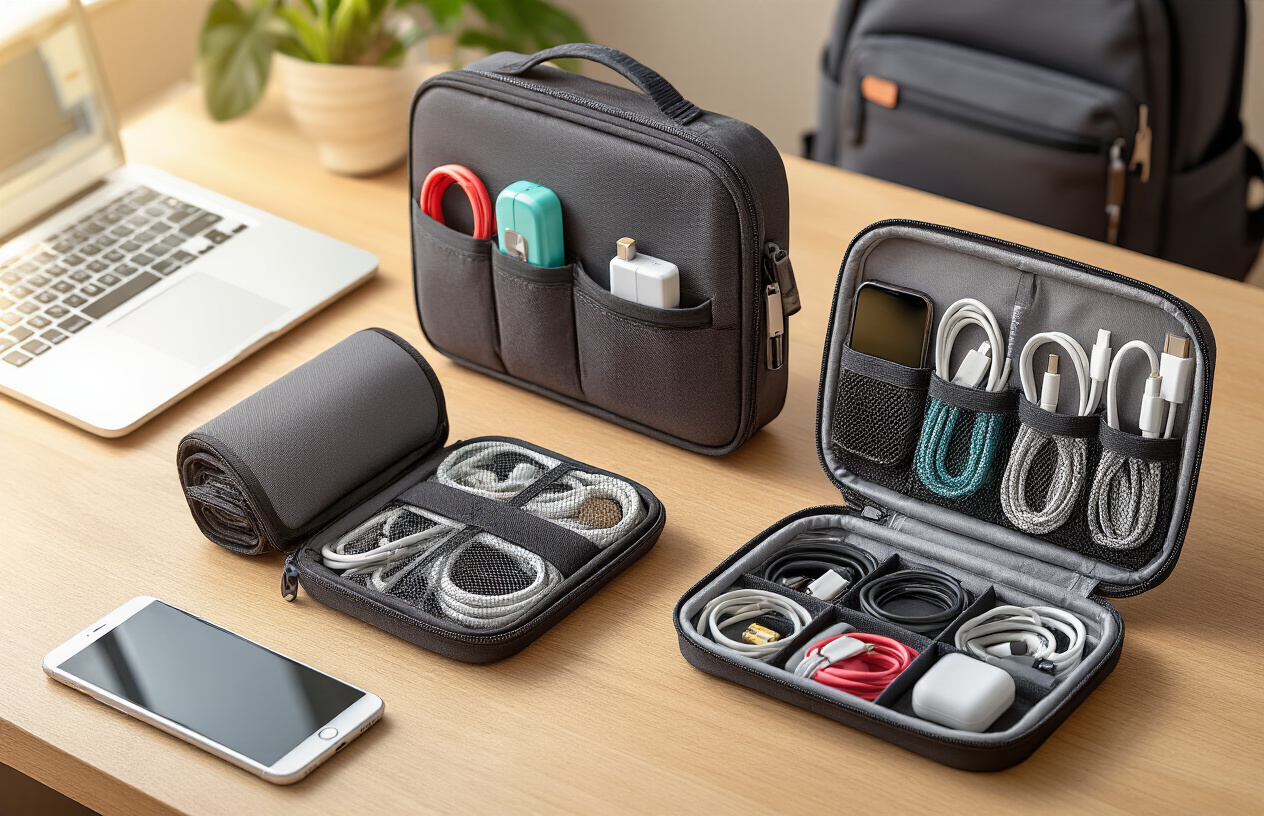 Types of Travel Cable Organizers