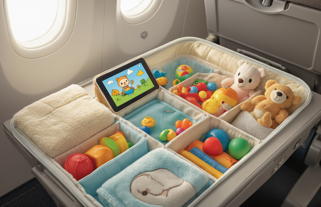 Entertainment and Comfort Items for Happy Travels