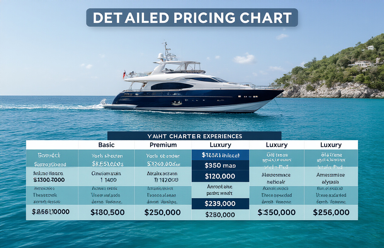 Sample Price Breakdowns by Experience